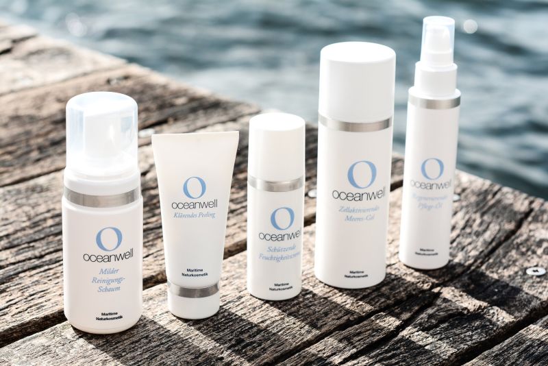 Die Produkte der Oceanwell Basic.Line pflegen und nähren die Haut mit reinem Meerwasser und der Kraft aus der Laminaria-Alge.