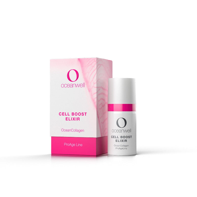 Cell Boost Elixir - Aufpolsternde Anti-Age-Pflege mit ozeanischem Kollagen