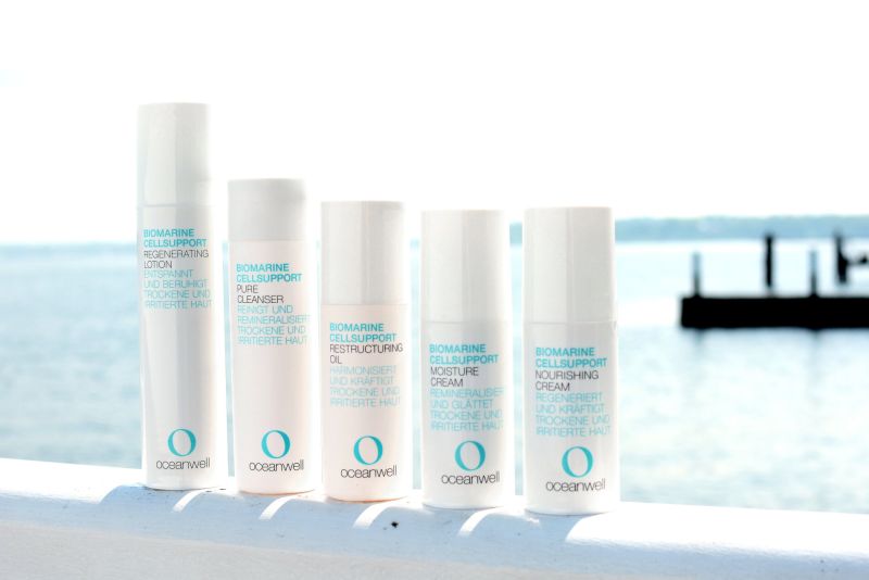 OCEANWELL's Spezialist für extrem sensible Haut  Parfumfrei, mit Algen-Wirkstoffen und natürlichem Meerwasser glättet sie deine Haut,