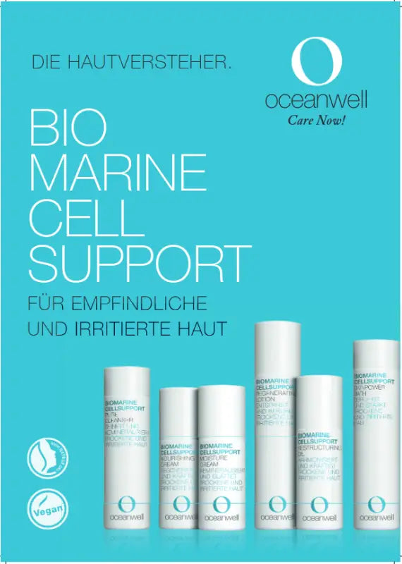 OCEANWELL's Spezialist für extrem sensible Haut  Parfumfrei, mit Algen-Wirkstoffen und natürlichem Meerwasser glättet sie deine Haut, remineralisiert