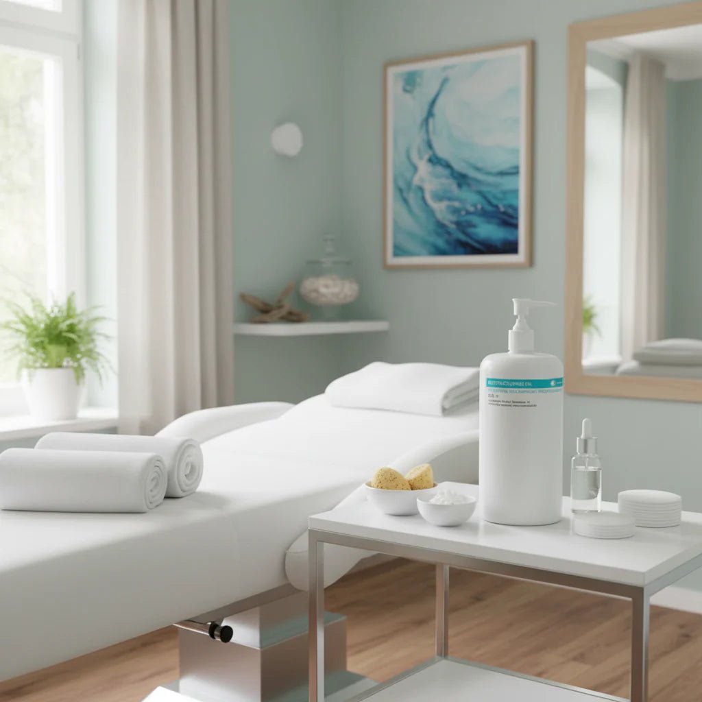 OCEANWELL's Spezialist für extrem sensible Haut  Parfumfrei, mit Algen-Wirkstoffen und natürlichem Meerwasser glättet sie deine Haut,