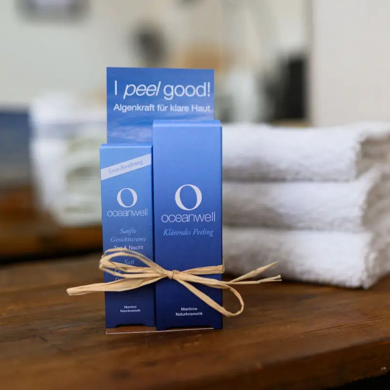 Spa-Set "I PEEL GOOD" | Meeres-Naturkosmetik Peeling Set.