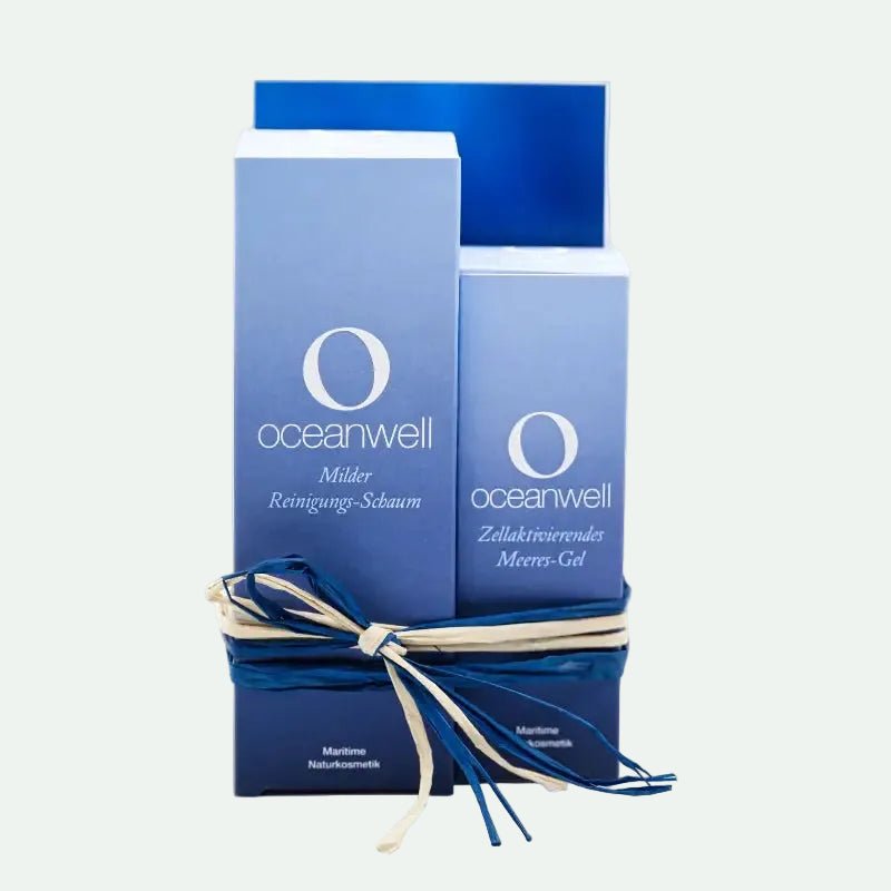 OCEANWELL Kosmetik - Set "MEER RASUR" | Meereskosmetik für eine sanfte Rasur - BeautyVeda | Oceanwell Kosmetik Set "MEER RASUR" | Professionelle Kosmetik für Männer After Shave, Basic, Belebend