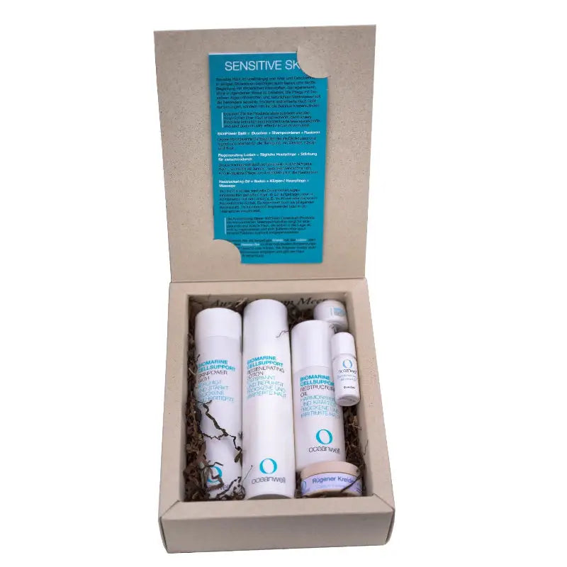 KombiBox "SENSITIVE SKIN" | Sensitive Haut Pflege Set mit Meereswirkstoffen.