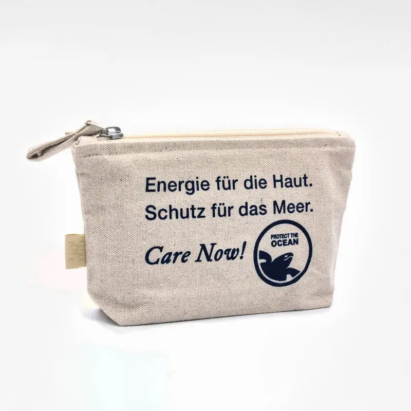 KOSMETIKTASCHE mit Reißverschluss.