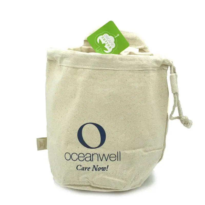 Oceanwell Kulturbeutel aus Bio Baumwolle.