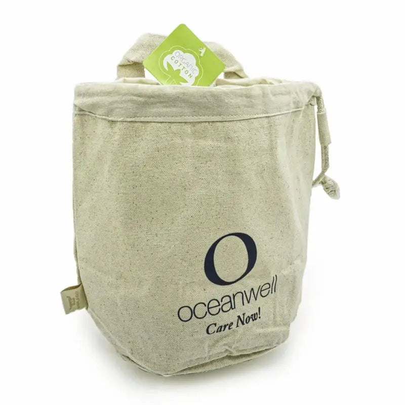 Oceanwell Kulturbeutel aus Bio Baumwolle.
