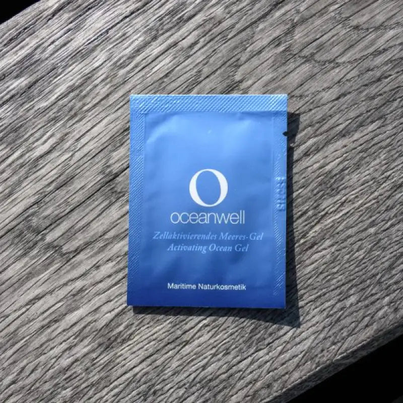 MEERES-GEL Sachet | Verkaufsförderung für Institutskosmetik.