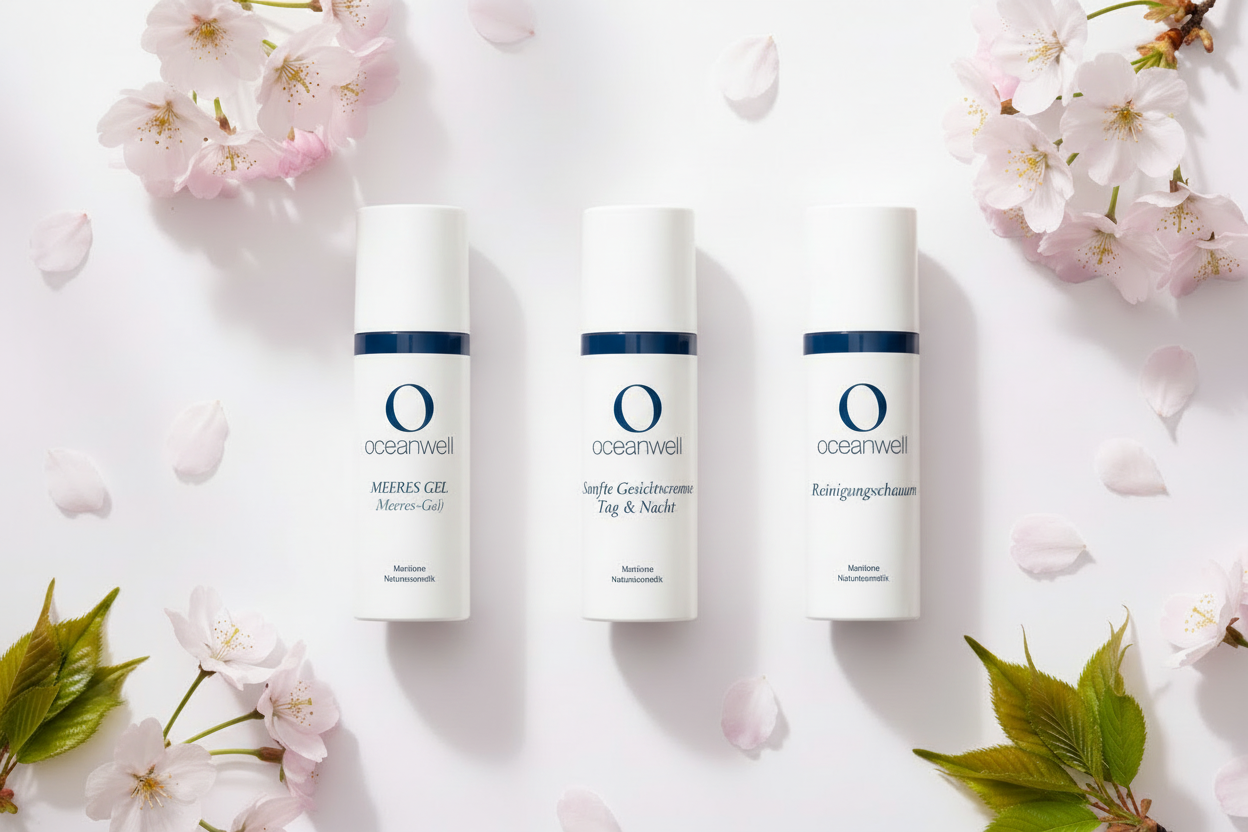 Oceanwell Produkt-Trilogie – einheitliches Marineblau