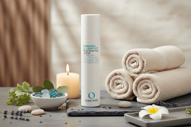 OCEANWELL PFLEGESET - Frühlingsgefühle für sensible Haut - BeautyVeda | Oceanwell Oceanwell Regenerating Lotion - Entspannende Körperpflege Biomarine Cellsupport, Bodylotion, Creme