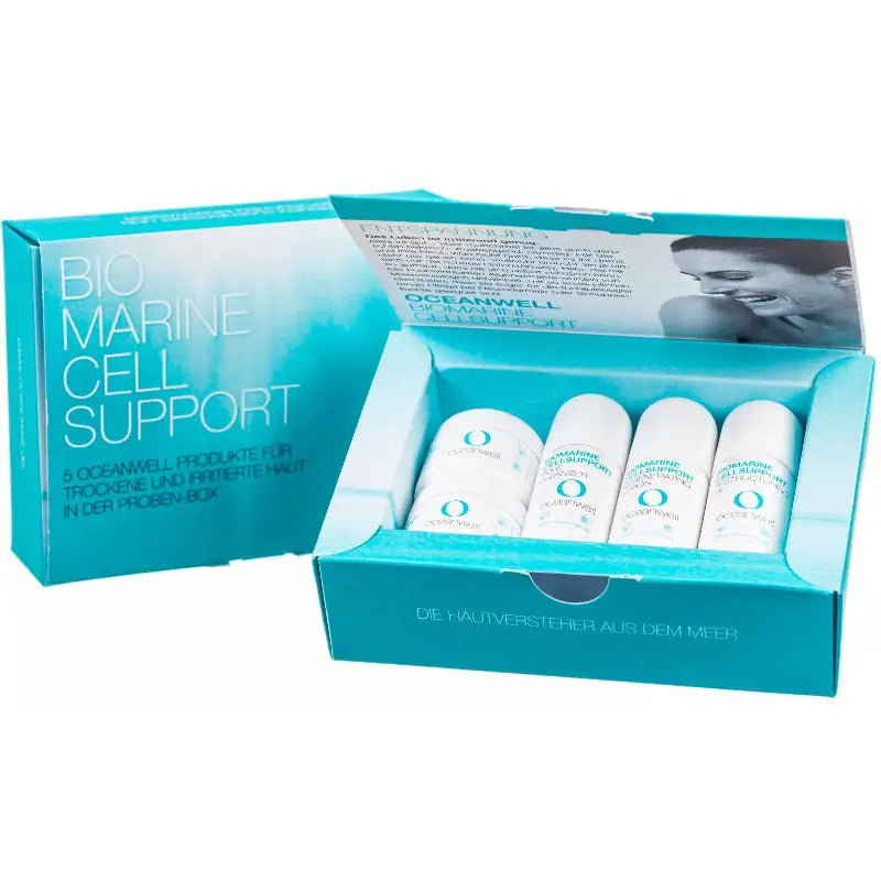 PROBEN- & REISE-SET, 5 Proben-Algen-Kosmetik.