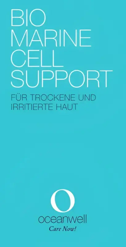 Produktbroschüre "Biomarine Cellsupport" DIN lang | Verkaufsförderung.