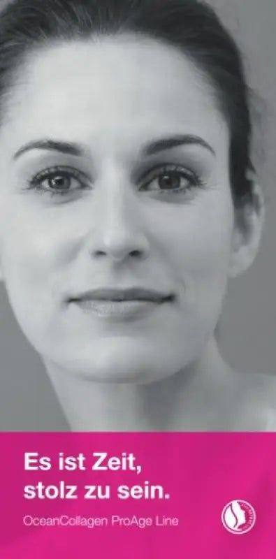 Produktbroschüre "OceanCollagen" DIN lang | Verkaufsförderung.