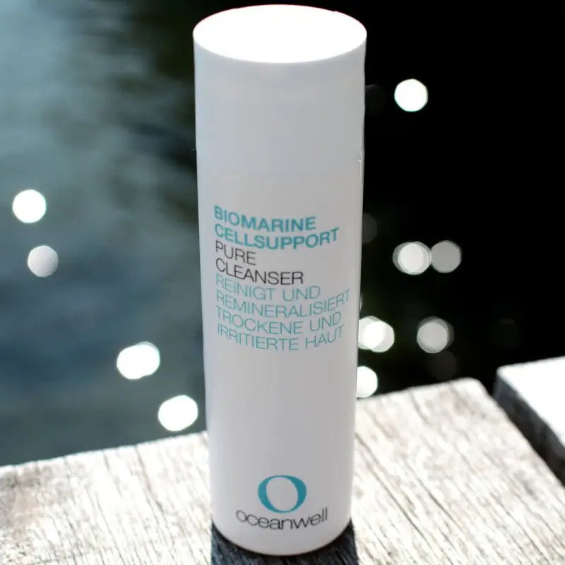 OCEANWELL PFLEGESET - Frühlingsgefühle für sensible Haut - BeautyVeda | Oceanwell PURE CLEANSER | Professionelle Gesichtspflege für sensible Haut Biomarine Cellsupport, Bodylotion, Creme