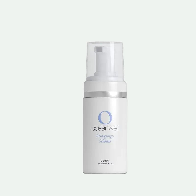 OCEANWELL REINIGUNGSSCHAUM | Beruhigende Gesichtsreinigung After Shave Babyhaut BeautyVeda | Oceanwell