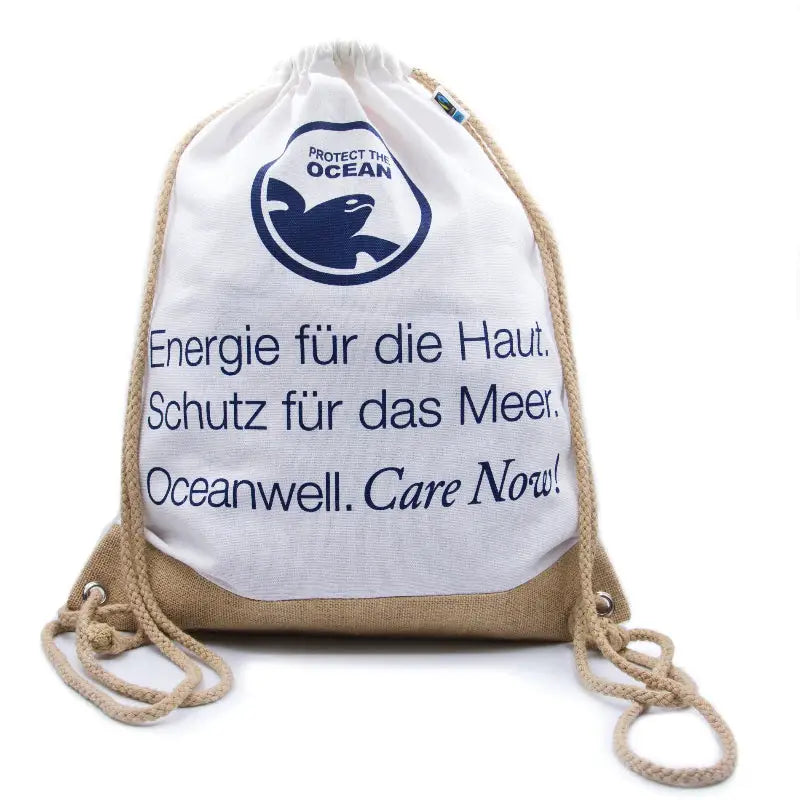STRANDRUCKSACK "Care now".